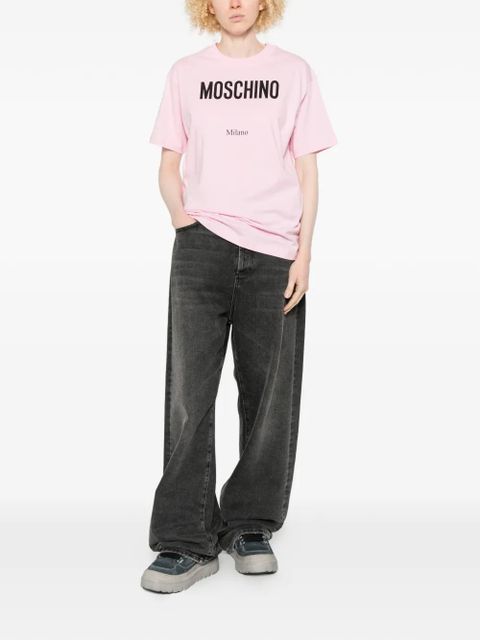 Moschino logo-detail T-shirt - Pink - zdjęcie produktu nr 2