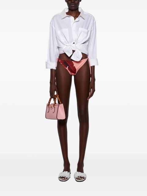 Johanna Ortiz tie-side bikini bottom - Pink