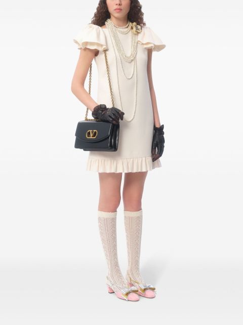 Valentino Garavani Crepe Couture mini dress - Neutrals