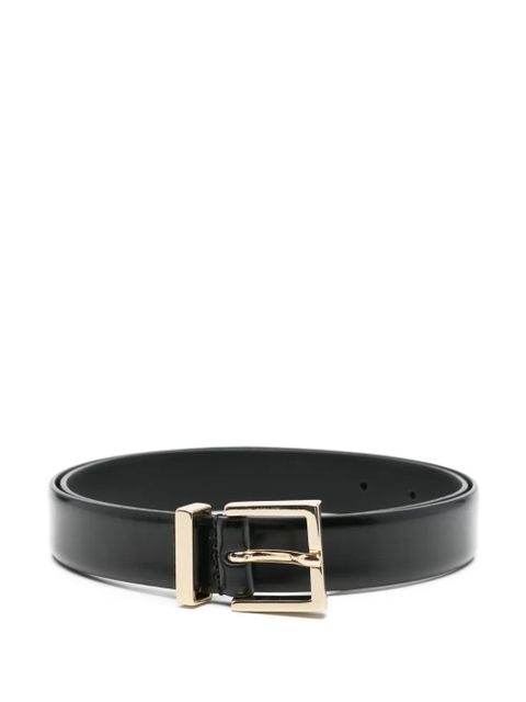 SANDRO leather belt - Black - zdjęcie produktu nr 1