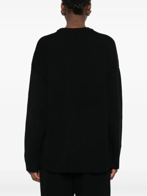 ENTIRE STUDIOS ribbed sweater - Black