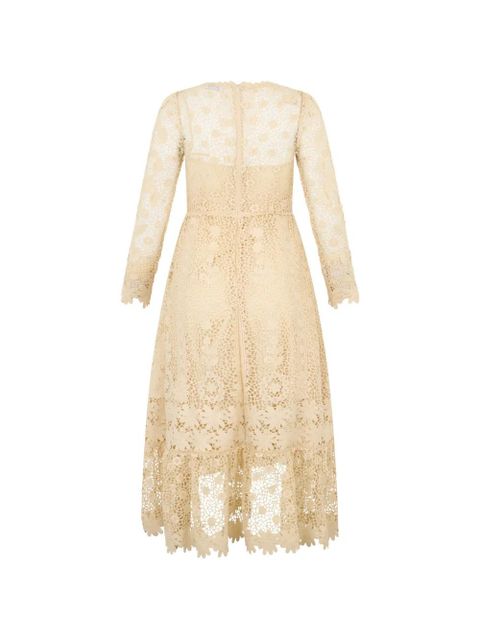 Valentino Garavani lace midi dress - Neutrals - zdjęcie produktu nr 2