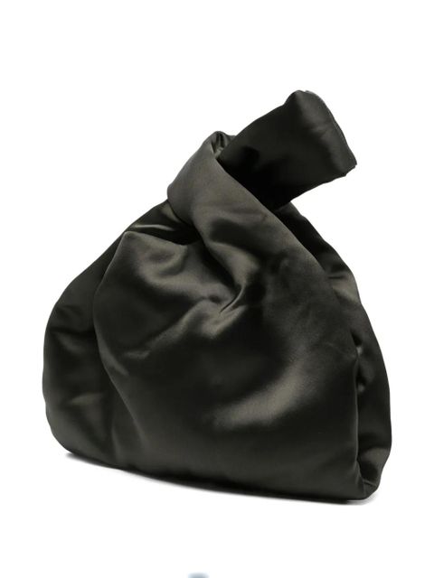 Nanushka Jen satin tote bag - Green - zdjęcie produktu nr 2