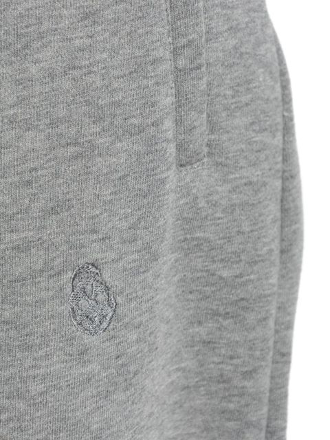 Alexander McQueen logo-embroidered track pants - Grey