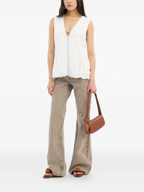 ROTATE BIRGER CHRISTENSEN high-waisted flared jeans - Grey - zdjęcie produktu nr 2