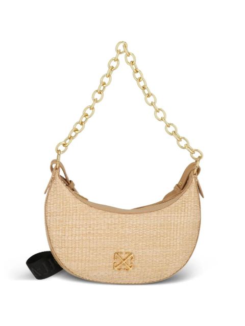 Off-White Arrows-plaque chain-link shoulder bag - Neutrals - zdjęcie produktu nr 1
