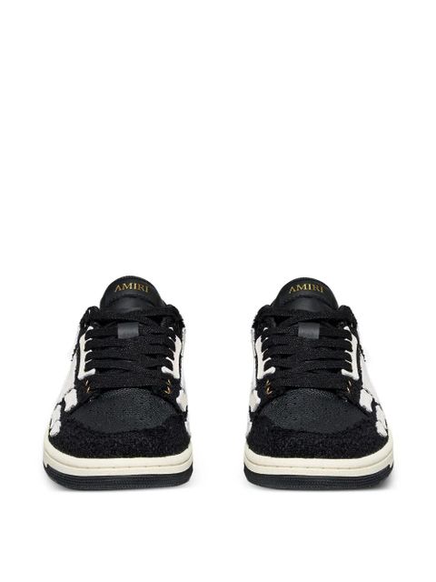 AMIRI Boucle Skel Top Low sneakers - Black