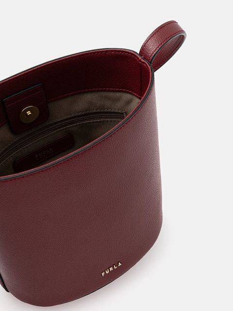 Furla torebka skórzana kolor czerwony WE00859 ARE000 CGQ00