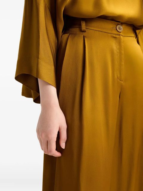 Essentiel Antwerp November pleated trousers - Yellow