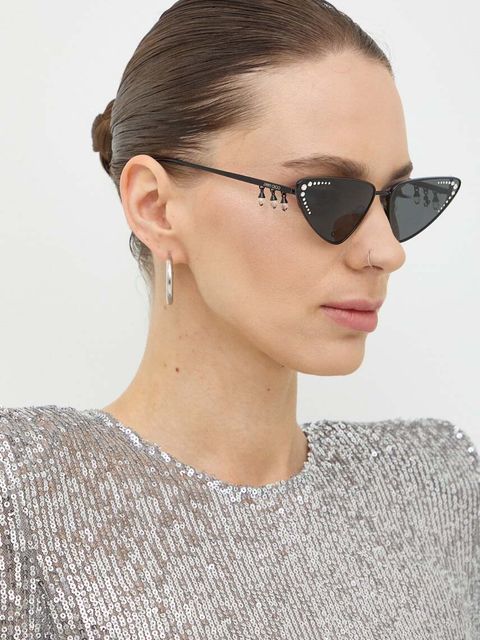 Jimmy Choo okulary przeciwsłoneczne damskie kolor czarny 0JC4001B - zdjęcie produktu nr 1