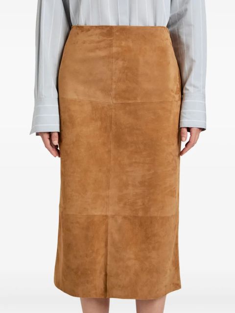 Proenza Schouler Nadia midi skirt - Brown