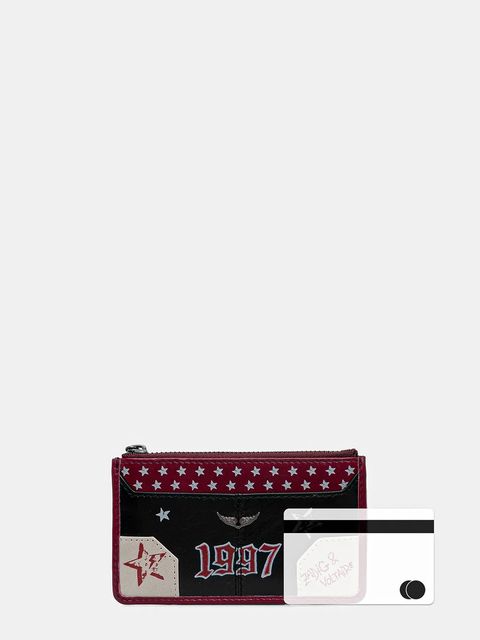 ZADIG&VOLTAIRE portfel skórzany damski kolor czarny LWSG03676 - zdjęcie produktu nr 2