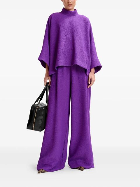 Essentiel Antwerp high-neck blouse - Purple