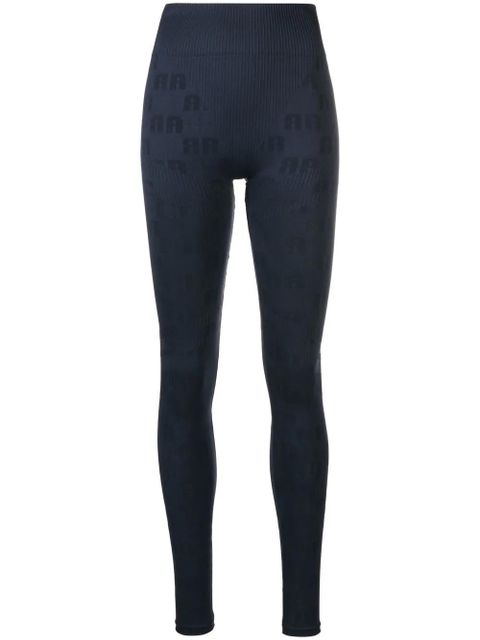 ROTATE BIRGER CHRISTENSEN high-waisted leggings - Blue - zdjęcie produktu nr 1