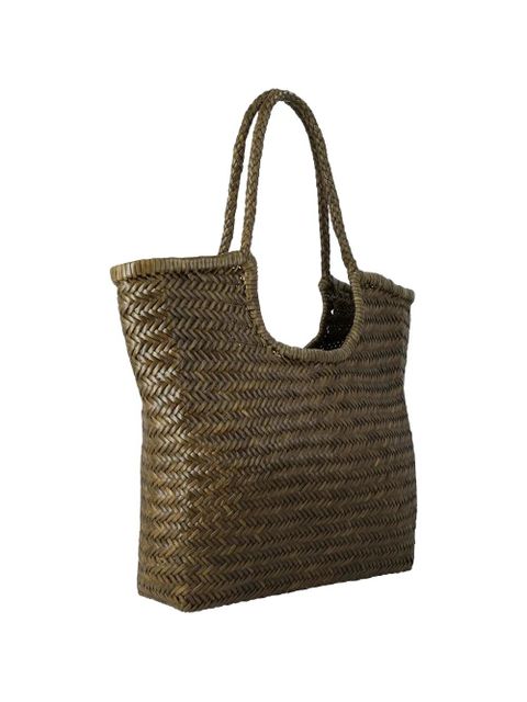 DRAGON DIFFUSION leather tote bag - Green - zdjęcie produktu nr 2