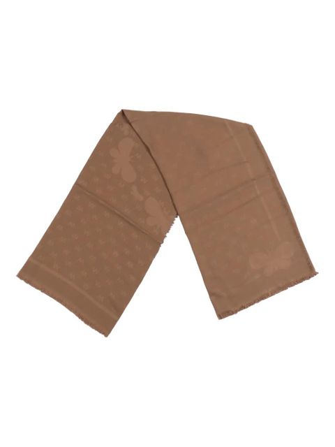 Weekend Max Mara DIRE fringed scarf - Brown