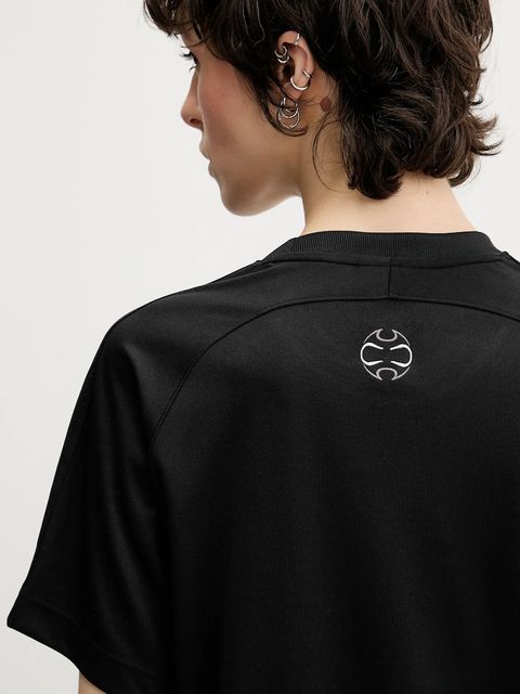 adidas Originals t-shirt Teamgeist Tee damski kolor czarny JZ8270