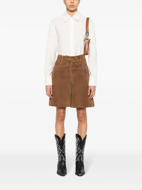 Golden Goose ribbed-effect shirt - Neutrals