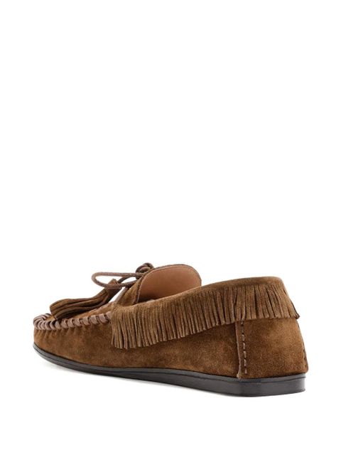 MARANT ÉTOILE Fitza fringed loafers - Brown - zdjęcie produktu nr 2
