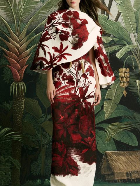 Johanna Ortiz floral maxi dress - Neutrals