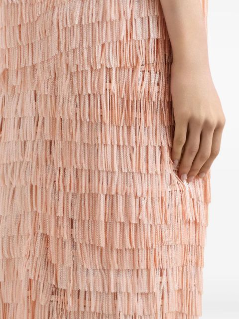 Dolce & Gabbana sequinned midi skirt - Pink