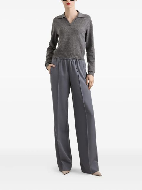 Dolce & Gabbana cashmere cropped top - Grey