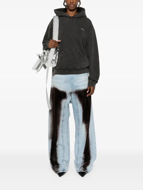 Coperni Washed Horn hoodie - Black - zdjęcie produktu nr 2