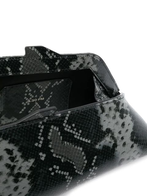 The Attico 8.30 PM clutch bag - Black