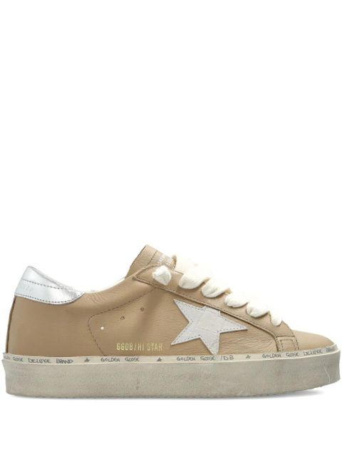 Golden Goose Hi Star leather sneakers - Neutrals - zdjęcie produktu nr 1