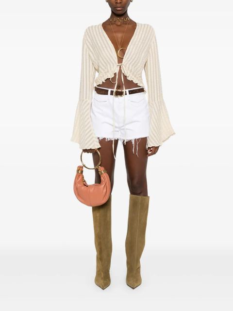 Chloé mini Bracelet leather tote bag - Brown - zdjęcie produktu nr 2