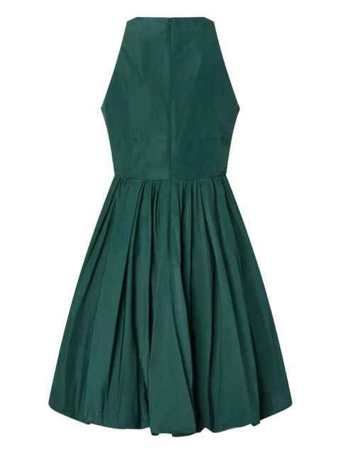 PINKO round-neck fit-and-flare mini dress - Green - zdjęcie produktu nr 2