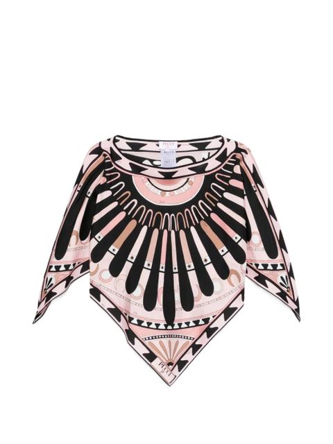 PUCCI printed twill blouse - Pink - zdjęcie produktu nr 1