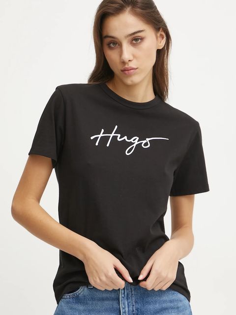 HUGO t-shirt bawełniany - zdjęcie produktu nr 1