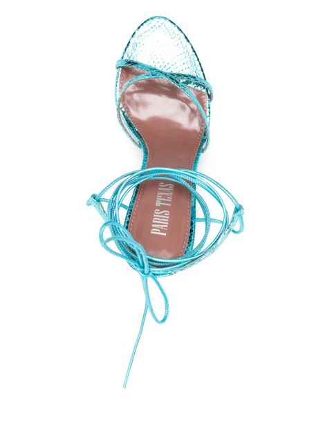 Paris Texas 110mm Linda sandals - Blue