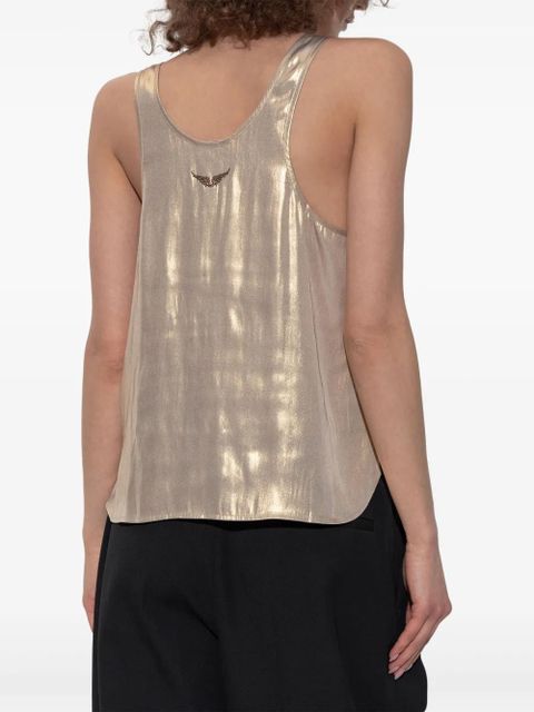 Zadig&Voltaire Tarys tank top - Gold