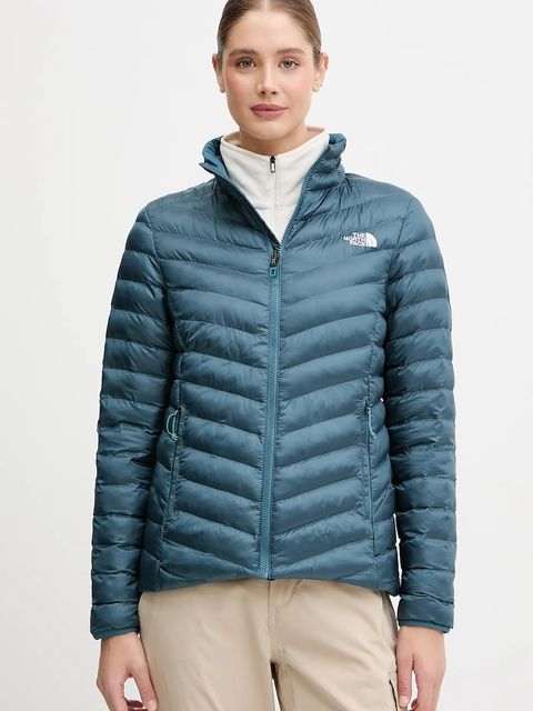 The North Face kurtka Huila kolor turkusowy przejściowa NF0A8DW6BQ51 - zdjęcie produktu nr 1