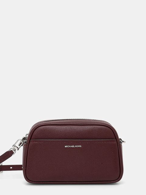 MICHAEL Michael Kors torebka skórzana kolor bordowy 32F5SJ6C5L - zdjęcie produktu nr 1