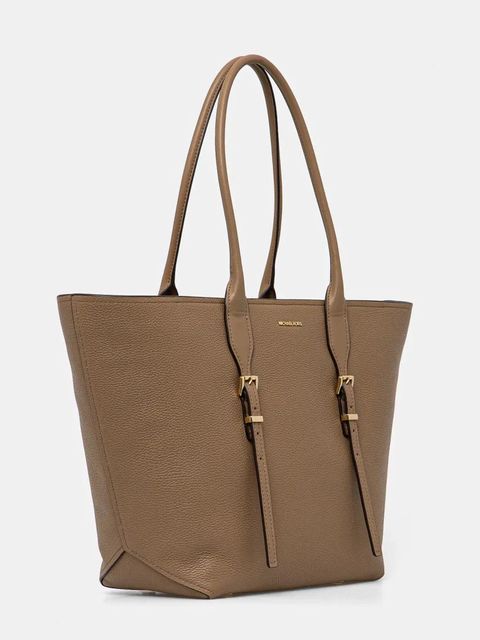 MICHAEL Michael Kors torebka skórzana kolor beżowy 30R5G9OT7L - zdjęcie produktu nr 1