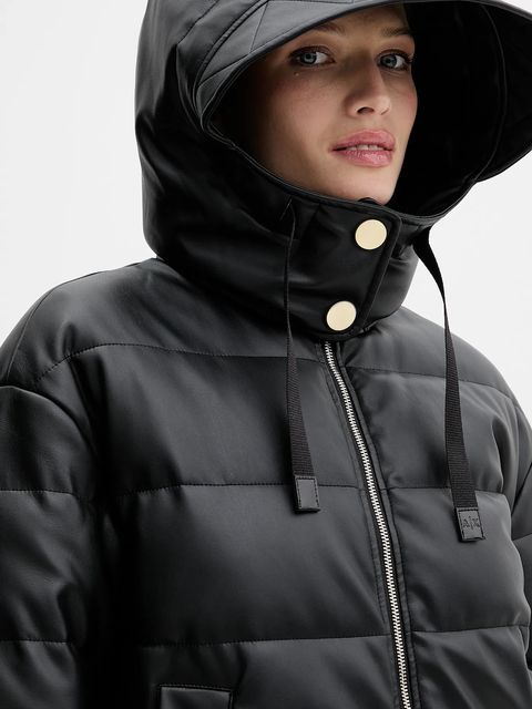 Armani Exchange kurtka kolor czarny zimowa oversize XW000673 AF16106