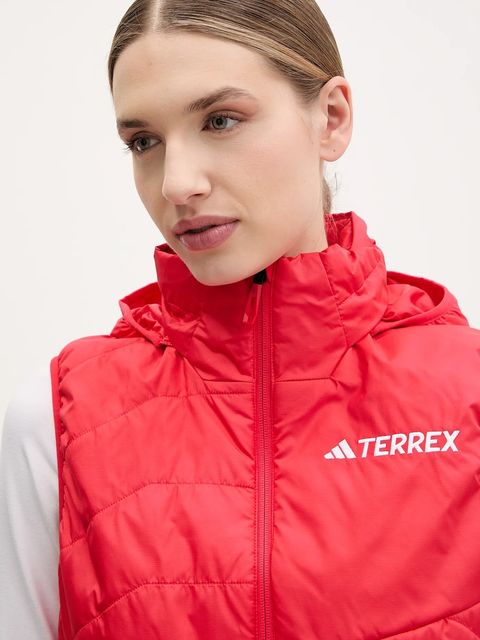 adidas TERREX bezrękawnik sportowy Multi kolor czerwony przejściowy JF1361