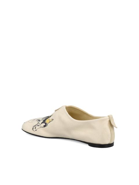 Loro Piana Floaty graphic-print loafers - Neutrals