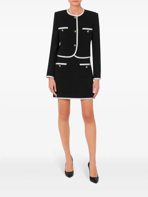 Moschino single-breasted jacket - Black - zdjęcie produktu nr 2