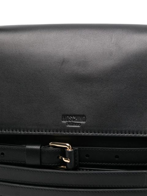 Moschino medium Tie Me tote bag - Black