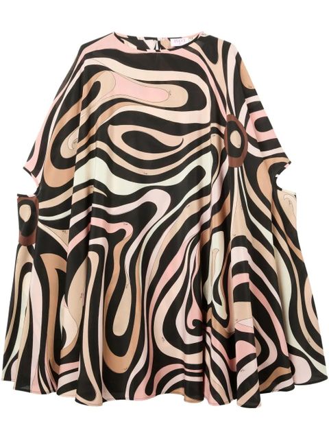 PUCCI marmo-print dress - Black - zdjęcie produktu nr 1