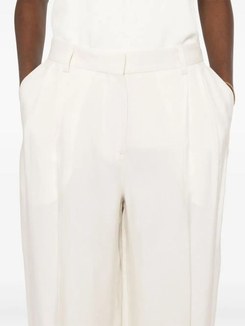 TOTEME double-pleat trousers - Neutrals
