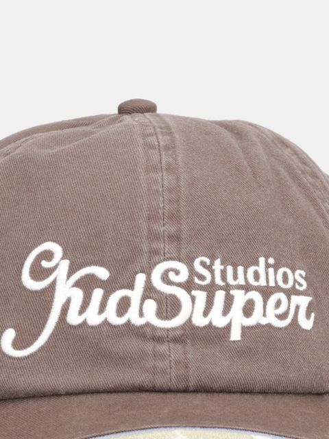 Puma czapka z daszkiem bawełniana PUMA x KIDSUPER kolor brązowy 26601 - zdjęcie produktu nr 2