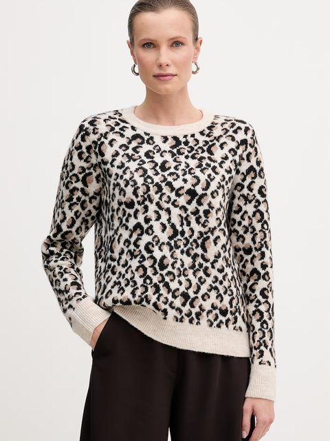 Morgan sweter z domieszką wełny