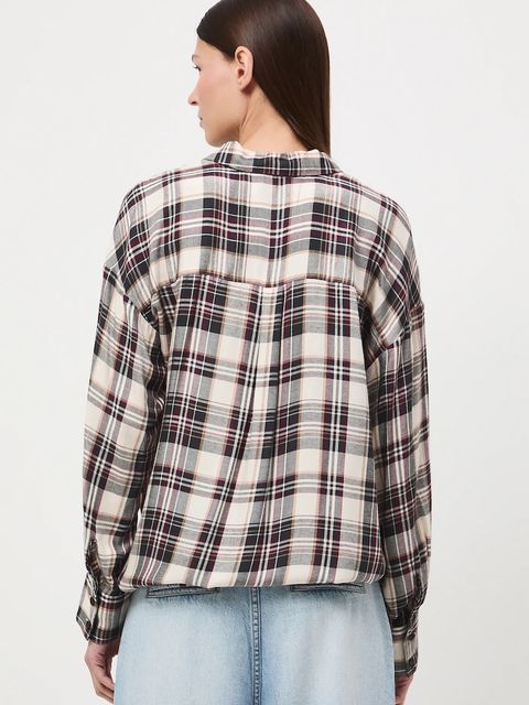 Medicine koszula damska kolor beżowy relaxed z kołnierzykiem klasycznym - zdjęcie produktu nr 2