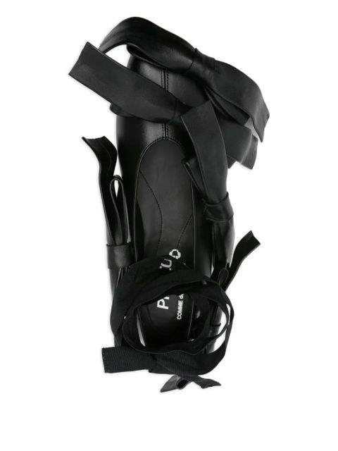 Comme Des Garçons x Phileo 30mm Etoile platform pumps - Black