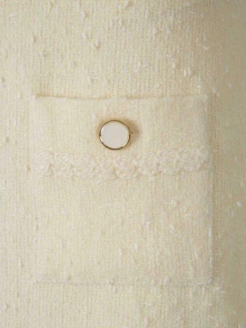 Simkhai bouclé skirt - Neutrals